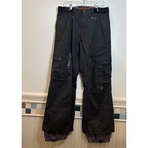 Vintage Sessions Summit Series Waterproof RECCO Snowboard Pants Mens L 34-36